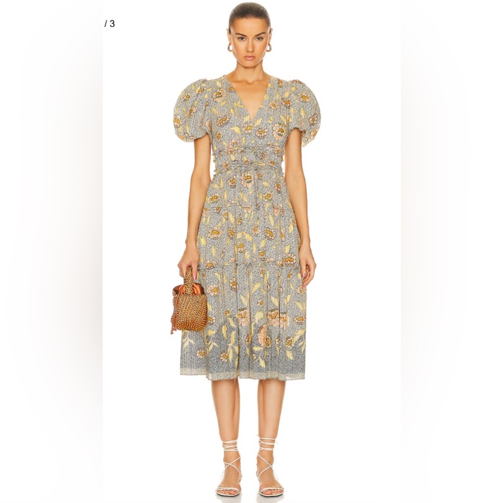 Ulla Johnson Eloisa Dress Chrysanthemum Size 4